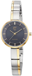 ETT Eco Tech Time Diamond Grå/Gul guldtonet stål Ø28 mm ELS-12151-52M