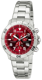 Invicta II Rød/Titanium Ø43 mm 5995