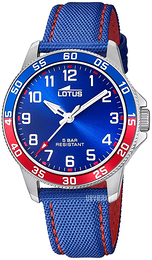 Lotus Junior Blå/Læder Ø36 mm 18787/1