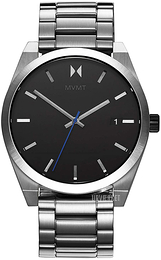 MVMT Sort/Stål Ø43 mm 28000038-D