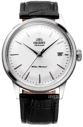 Orient Classic Sølvfarvet/Læder Ø38 mm RA-AC0M03S10B