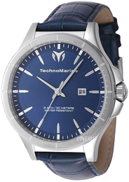 Technomarine Moonsun Blå/Læder Ø45 mm TM-822012